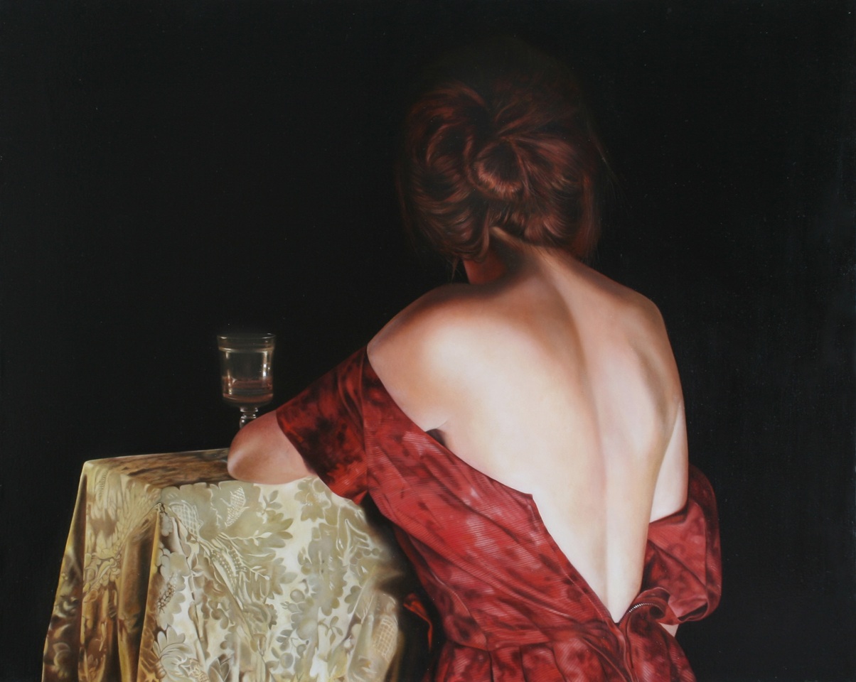 Red Back, 2005 – Oil on Canvas, 80 x 100 cm – Ginny Page